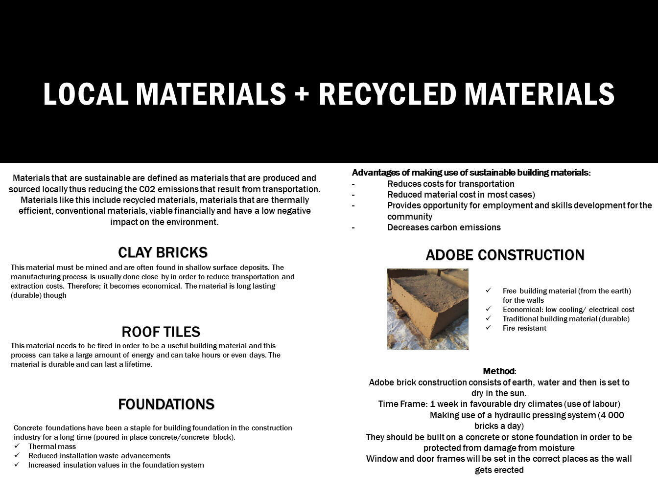 materials materials